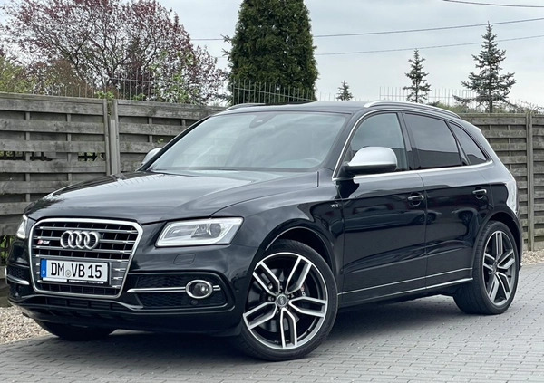 Audi SQ5 cena 109900 przebieg: 93500, rok produkcji 2013 z Bystrzyca Kłodzka małe 407